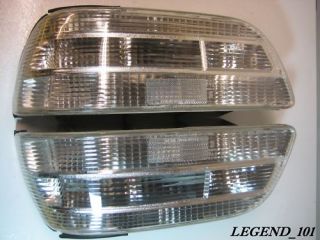 91 95 Acura Legend Custom All Clear Tail Light Lens Covers 4dr L LS SE 