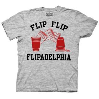 Its Always Sunny in Philadelphia flipadelphia Grey Graphic Tshirt 