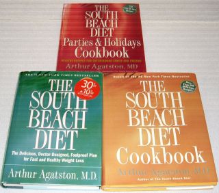   South Beach Diet Cookbooks by Arthur Agatston Parties Holidays
