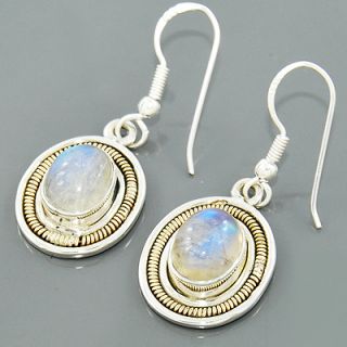   silver moonstone gemstone dangle earrings jewelry product code ager