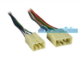 car stereo wiring harness for installing aftermarket stereo