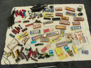HO TRAINS Vintage HUGE LOT Tyco AHN Charmerz ENGINES CARS Accessories 