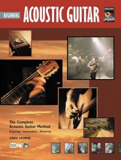 Alfred Beginning Acoustic Guitar Book CD