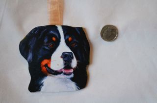   Mountain Dog Ornament for Christmas or Gift by Alison Vernon