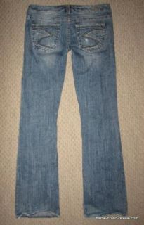 Silver Jeans Alex Ripped Distressed Boot Cut Jeans Womens Juniors Size 