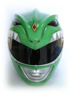 Mighty Morphin Power Rangers Green Power Ranger Helmet Costume