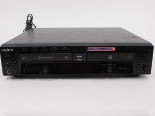 Sony RCD W50C 5 Disc CD Changer with CD RW Deck