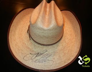Autographed Jason Aldean Cowboy Hat Charity Auction