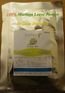 100% Leave Powder MORINGA Pure 40 g. High QUALITY ,Good Packing ,Fully 