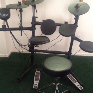 Alesis Pro DM6 Session Kit 5 piece Electronic Drum Set NEW Gift 