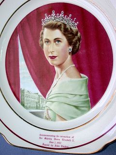Vintage 1953 Queen Elizabeth II Coronation England Pope Gosser USA 