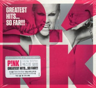 Pink Greatest Hits So Far Korea CD SEALED Digipack
