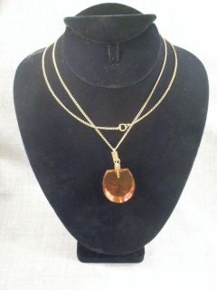 Russian Natural Baltic Amber Pendant Part 9GRAMM Necklace
