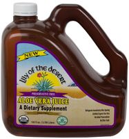 Lily of The Desert Aloe Vera Juice Pres Free 128 Oz