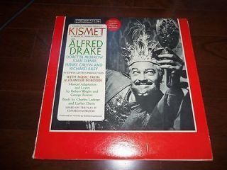 KISMET Alfred Drake Original Broadway Cast Recording Vinyl LP Columbia 