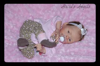  Reborn Baby Girl Delia by Natali Blick Alicias Angels NR