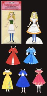 Alice in Wonderland Paper Doll Package Out of Print