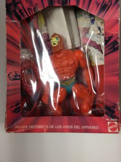 Los Amos Beast Man MOTU Mexico Boxed Mattel He Man Masters of The 