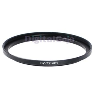 67 72mm Step Up Metal Adapter Ring 67mm Lens to 72mm Accessory 