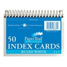 Oxford Poly Index Card Binder 5x3 2 Dividers 10CARDS