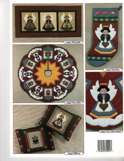 Angels All Around Qiult Patterns 5 Projects Christmas Tree Skirt 