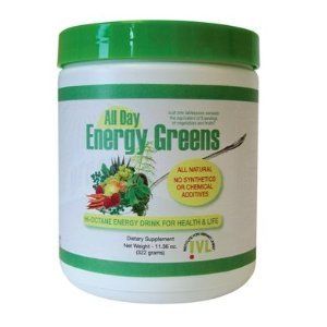 ALL DAY ENERGY GREENS ALKALIZING GREEN DRINK *New & Fresh Exp 01 
