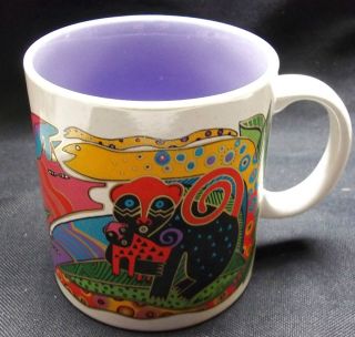 Rare Laurel Burch ia Designer Collectible Mug 1993 Coffee Tea 