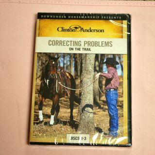 Clinton Anderson Correcting Problems on The Trail Horse Training 3 DVD 