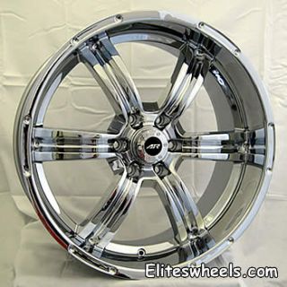 brand new set of 4 chrome 20 inch trench wheels