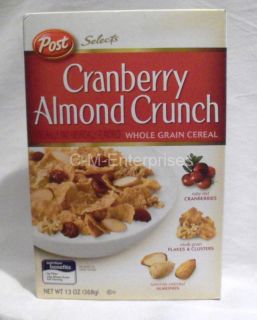 Post Selects Cranberry Almond Crunch Cereal 13 oz