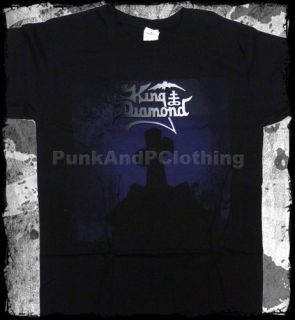 King Diamond Gravestone Metal Official T Shirt