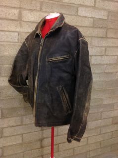 Andrew Marc XL Thinsulate Dressy Leather Eisenhower Flight Jacket 