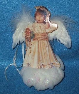 Heavenly Thought Sandra Kuck Heaven sent Angel Ornament