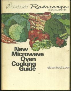 Amana Radarange Microwave Oven 1972 Recipes Illustrated