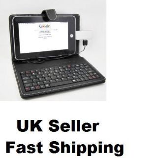 Tablet PC Keyboard Case for ePad Android Tablet with Free Stylus 