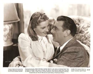 Joan Fontaine George Brent The Affairs of Susan1945