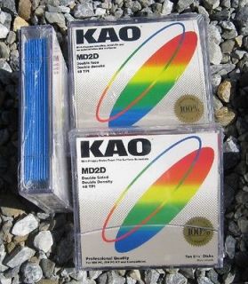 25 10 KAO DSDD Disk Diskette Floppy for Atari 800/XL/XE New 