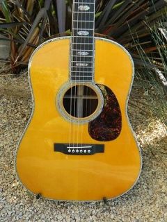 martin acoustic guitar d 45 custom brazilian 