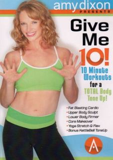 Amy Dixon Give Me 10 Ten Minute Workouts DVD New SEALED Exercise 