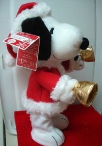 2011 Hallmark Collectible 15 Bell Ringer Snoopy w Music Motion