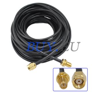 9M 30ft Antenna RP SMA Extension Cable for WiFi Router