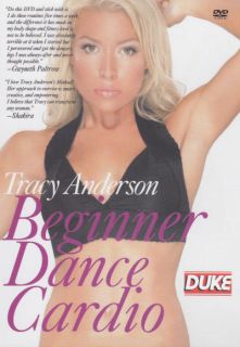 The Tracy Anderson Method Beginner Dance Cardio NEW DVD exercise burn 