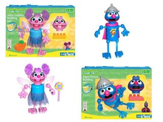 Knex Kids Sesame Street Building Toy Sets of 2 (85002+85001)