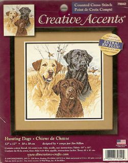 Dimensions Creative Accents Hunting Dogs Cross Stitch Kit