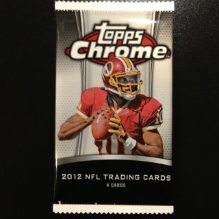 Auto Refractor HOT PACK 2012 Topps Chrome Football Robert Griffin 