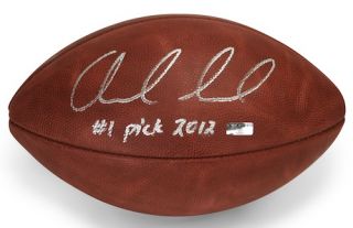 Andrew Luck Hand Signed / Inscribed Authentic Football   Panini 