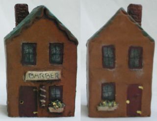 Sarahs Attic grannys favorities figurine Barber Shop miniature 2 