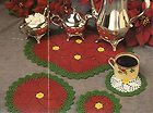DIANA ACKROYD SOLITAIRE POINSETTIA PATTERN