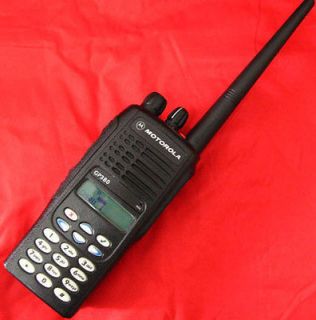 255 Channel Motorola GP380 VHF 136 174 Mhz 5W 2Way Radio + Accessories