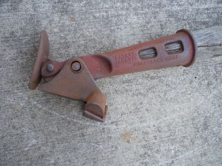Vintage Lowell wrench Co rail car mover antique railroad tool 